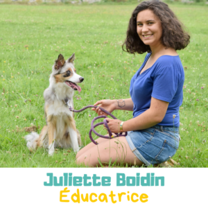 Juliette Boidin, éducatrice en positive de Danse avec ton chien