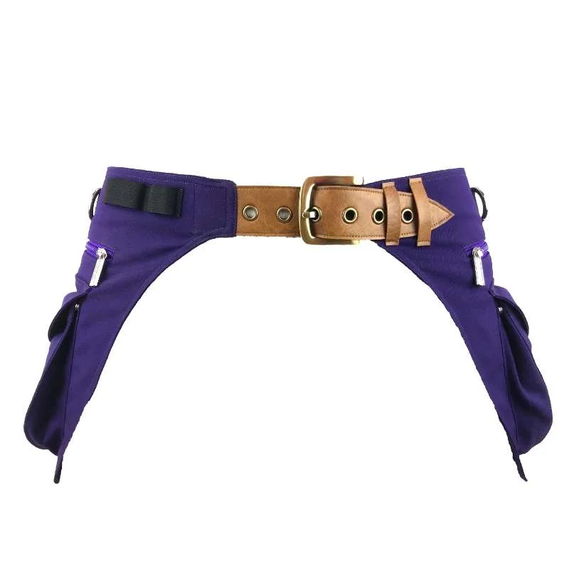 ceinture education canine violette