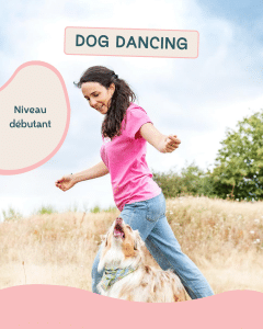 Formation dog dancing s'amuser avec son chien